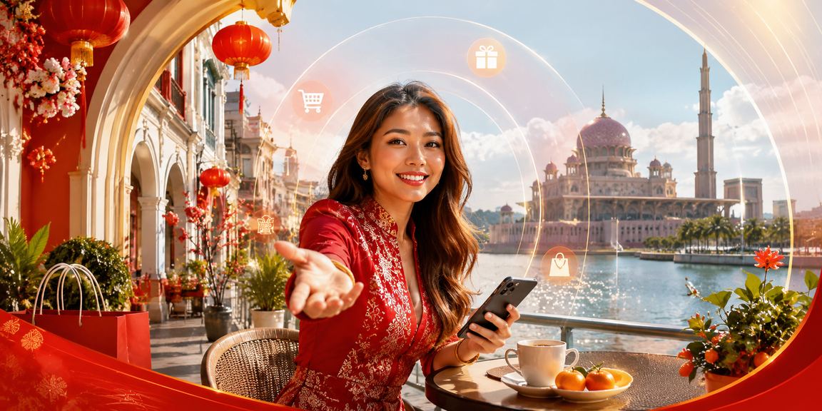 Pengguna mengemas kini aplikasi 5420 di Putrajaya Malaysia